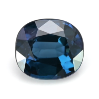 0.91 Ct. Greenish Blue Sapphire from Ceylon (Sri Lanka) Video