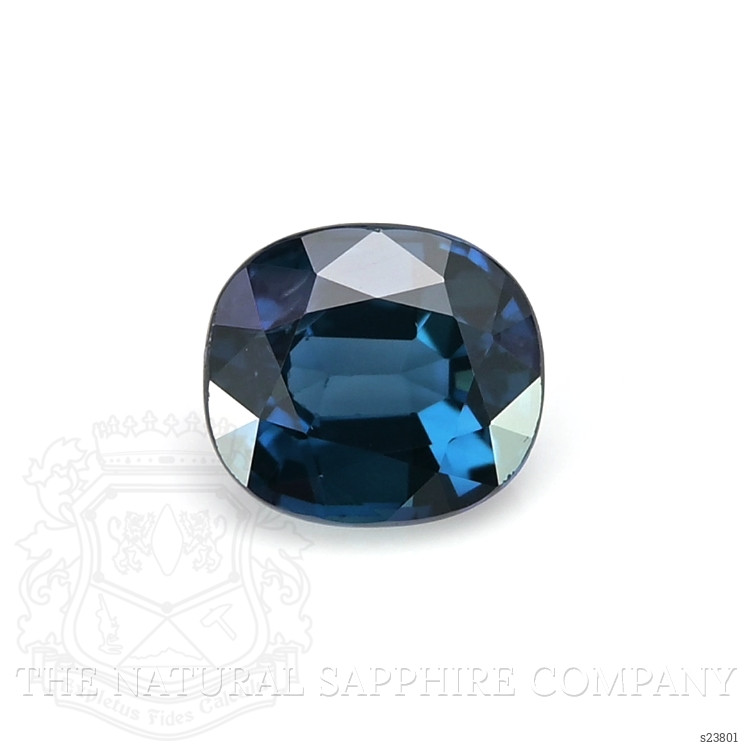 0.91 Ct. Greenish Blue Sapphire from Ceylon (Sri Lanka)