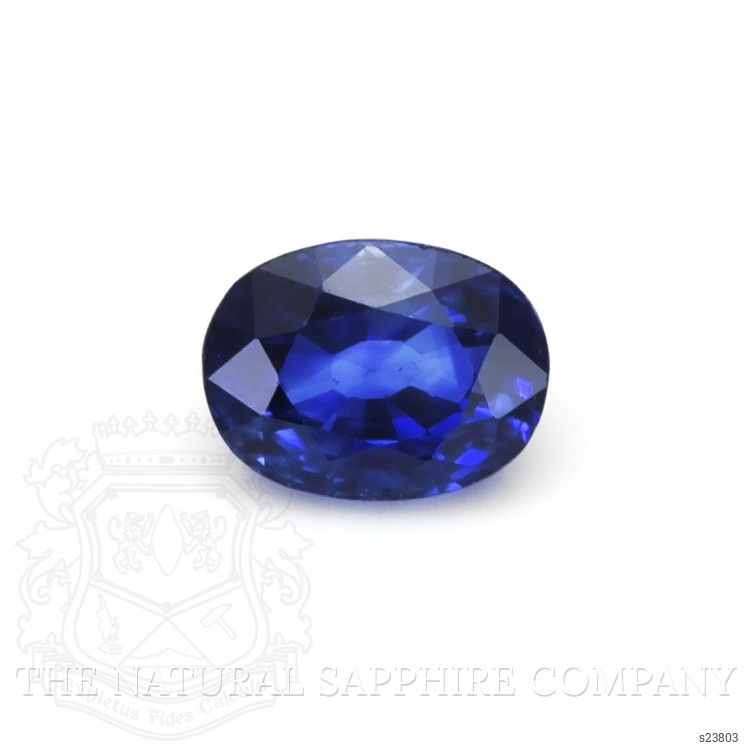 0.83 Ct. Blue Sapphire from Ceylon (Sri Lanka)