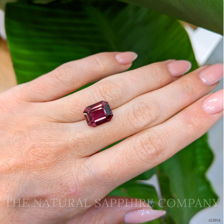 7.18 Ct. Reddish Pink Sapphire from East Africa