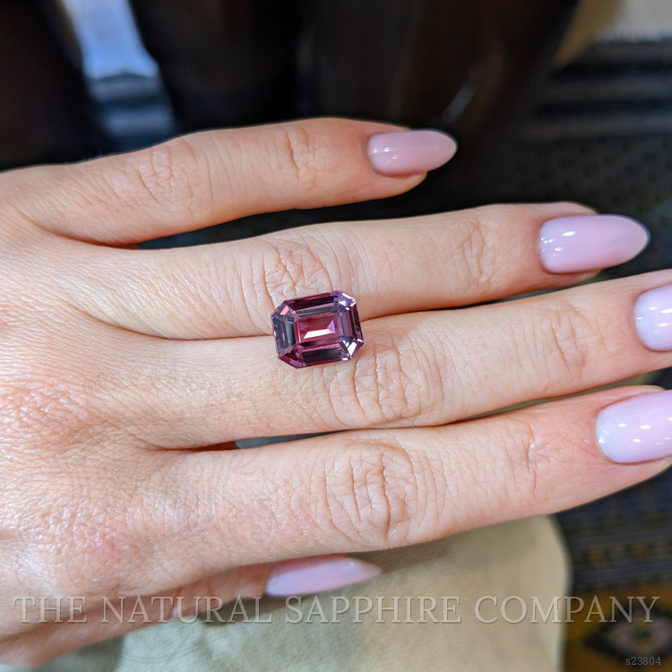 7.18 Ct. Reddish Pink Sapphire from East Africa