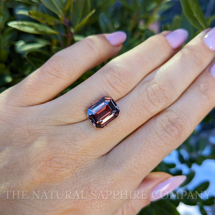 7.18 Ct. Reddish Pink Sapphire from East Africa
