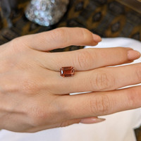 3.01 Ct. Brown Sapphire from Ceylon (Sri Lanka) Life Style