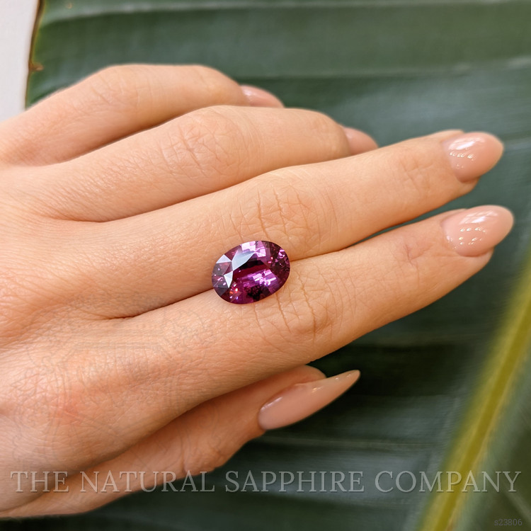 5.03 Ct. Purple Sapphire from Madagascar