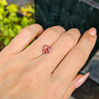 2.04 Ct. Padparadscha Sapphire from Madagascar Life Style