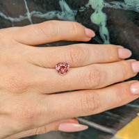 2.04 Ct. Padparadscha Sapphire from Madagascar Life Style