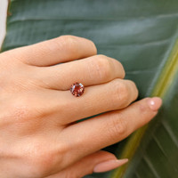1.53 Ct. Padparadscha Sapphire from Ceylon (Sri Lanka) Life Style