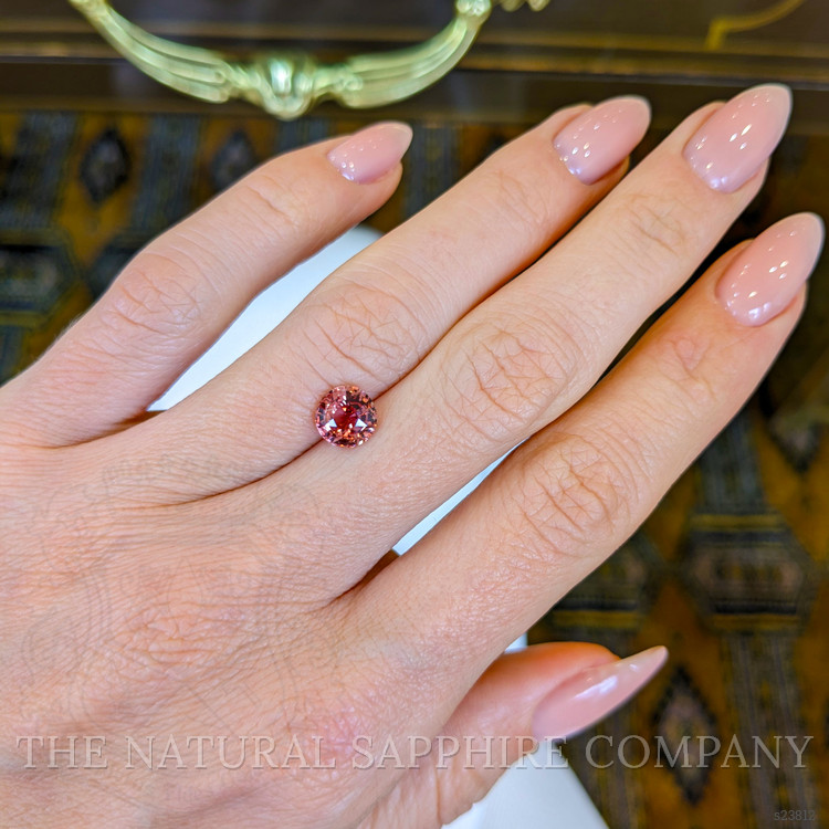 1.53 Ct. Padparadscha Sapphire from Ceylon (Sri Lanka)