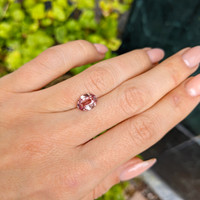 2.04 Ct. Padparadscha Sapphire from Ceylon (Sri Lanka) Life Style
