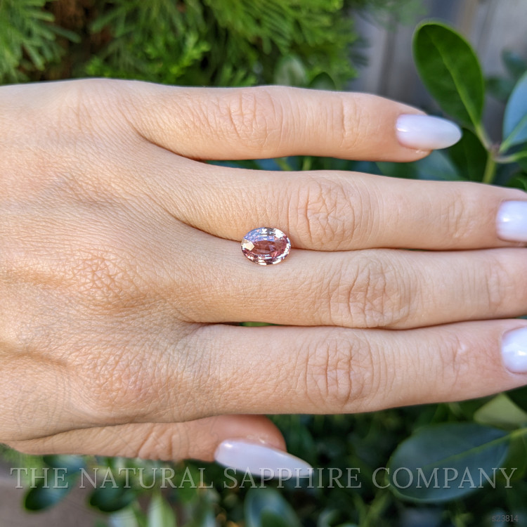 2.04 Ct. Padparadscha Sapphire from Ceylon (Sri Lanka)