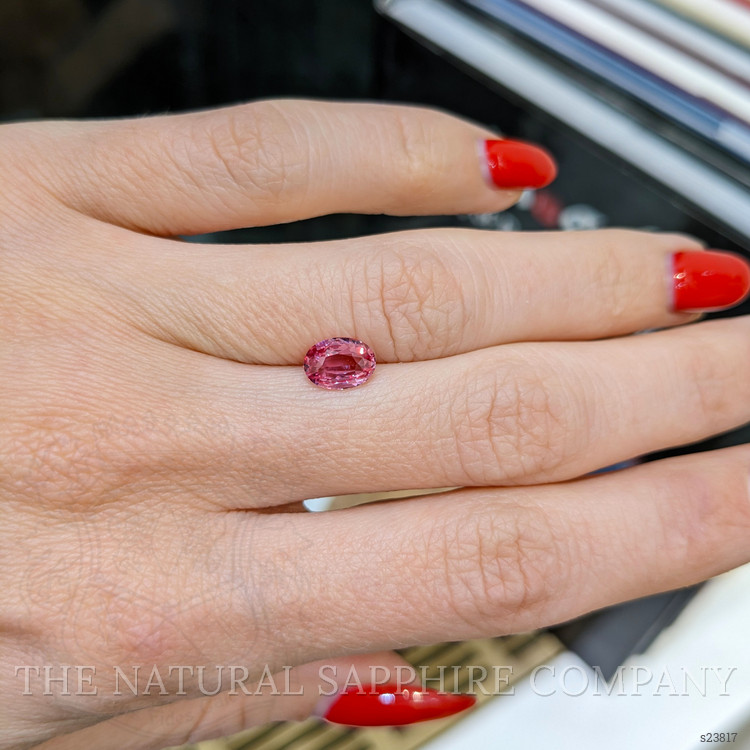 1.11 Ct. Padparadscha Sapphire from Ceylon (Sri Lanka)