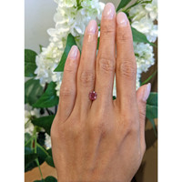 1.07 Ct. Padparadscha Sapphire from Ceylon (Sri Lanka) Life Style