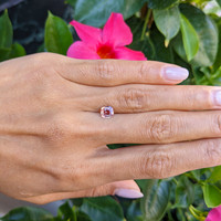 1.07 Ct. Padparadscha Sapphire from Ceylon (Sri Lanka) Life Style