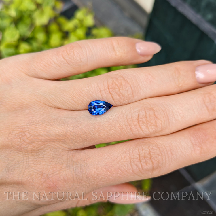 2.12 Ct. Blue Sapphire from Ceylon (Sri Lanka)