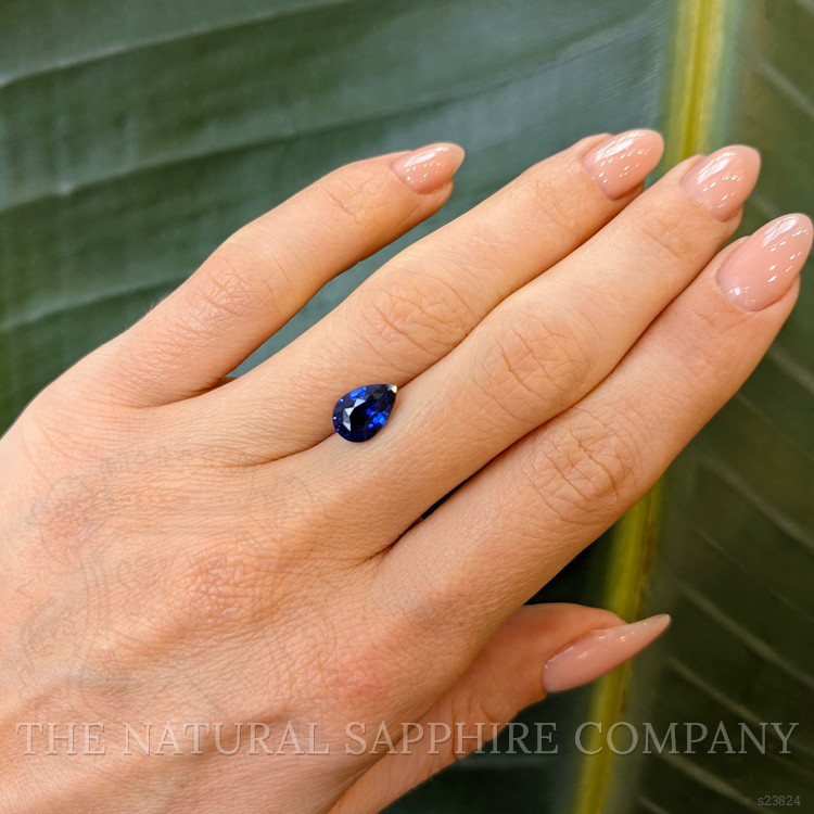 2.13 Ct. Blue Sapphire from Ceylon (Sri Lanka)