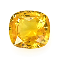 2.60 Ct. Orangish Yellow Sapphire from Ceylon (Sri Lanka) Video