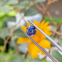 1.11 Ct. Blue Sapphire from Madagascar Life Style