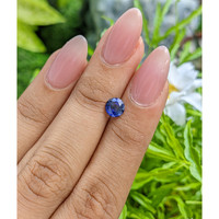 1.11 Ct. Blue Sapphire from Madagascar Life Style