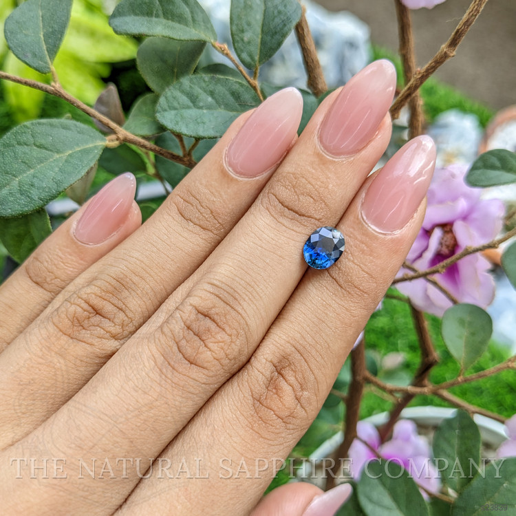 1.79 Ct. Greenish Blue Sapphire from Madagascar
