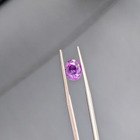 2.07 Ct. Purple Sapphire from Madagascar Life Style