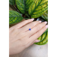 0.50 Ct. Blue Sapphire from Ceylon (Sri Lanka) Life Style