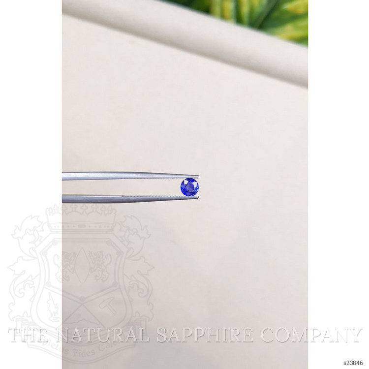 0.60 Ct. Blue Sapphire from Ceylon (Sri Lanka)