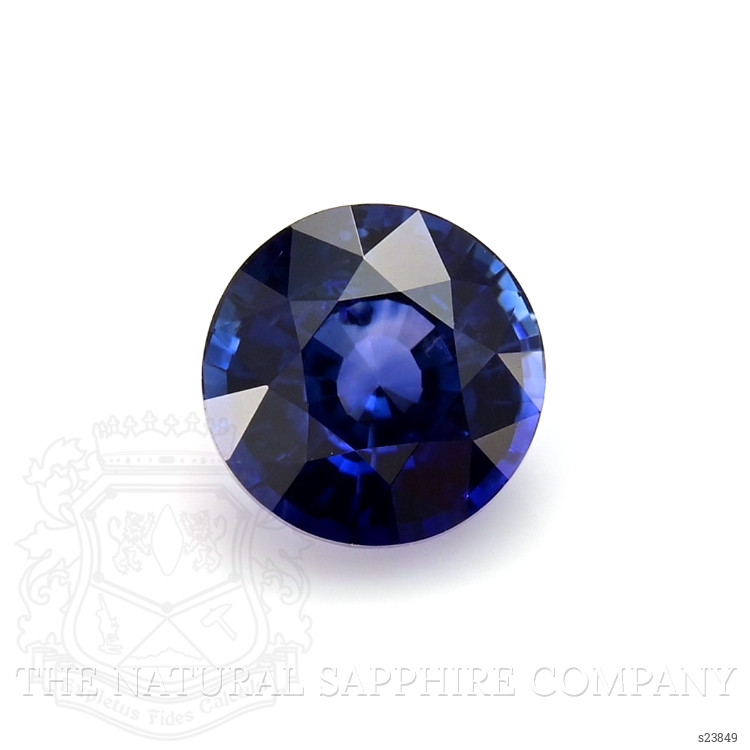 0.71 Ct. Blue Sapphire from Ceylon (Sri Lanka)