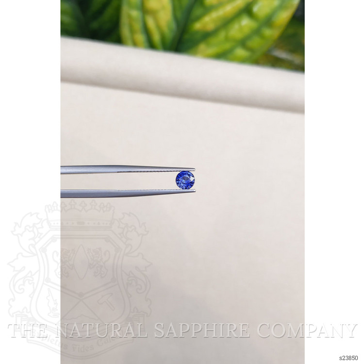 0.71 Ct. Blue Sapphire from Ceylon (Sri Lanka)