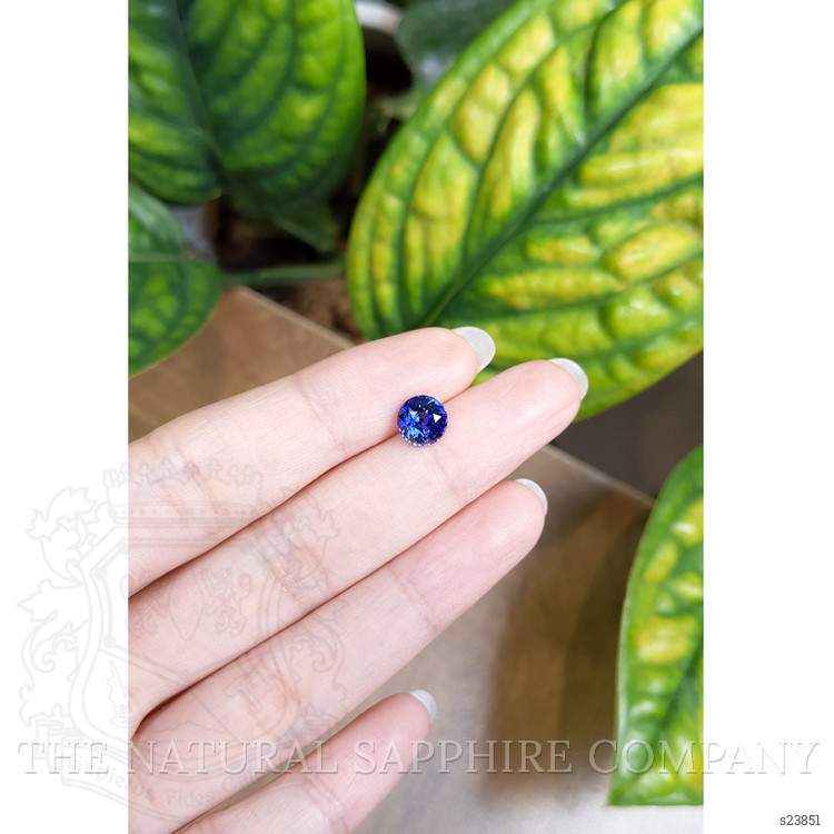 1.85 Ct. Blue Sapphire from Ceylon (Sri Lanka)