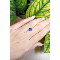 1.85 Ct. Blue Sapphire from Ceylon (Sri Lanka) Life Style