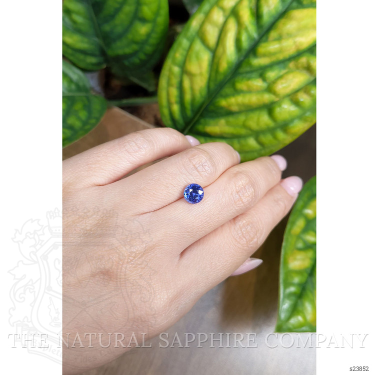 2.07 Ct. Blue Sapphire from Ceylon (Sri Lanka)