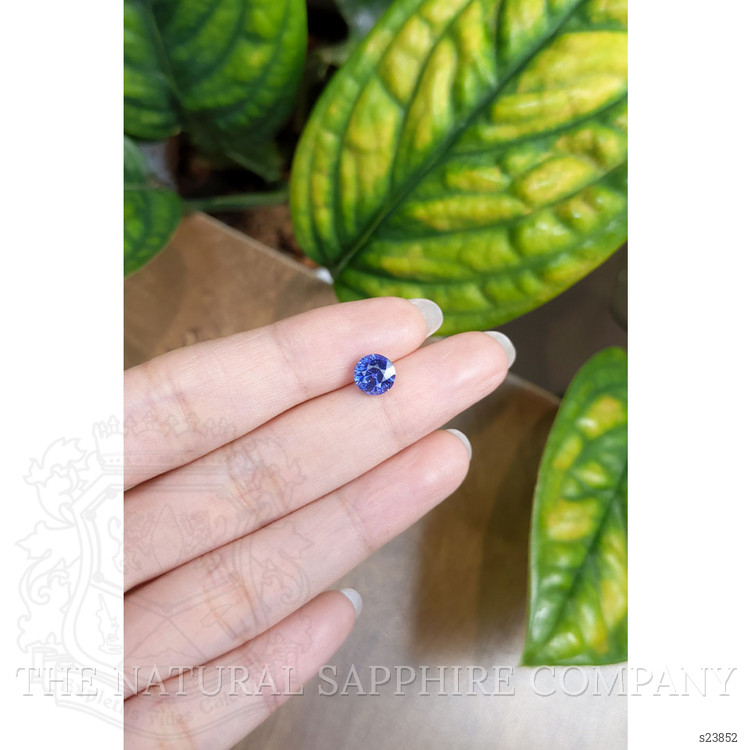 2.07 Ct. Blue Sapphire from Ceylon (Sri Lanka)