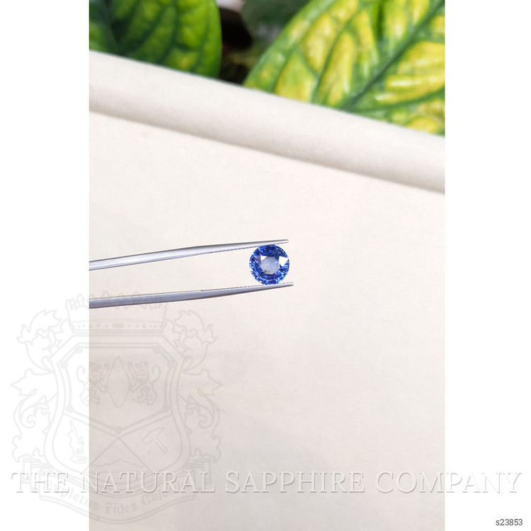 3.95 Ct. Blue Sapphire from Ceylon (Sri Lanka)