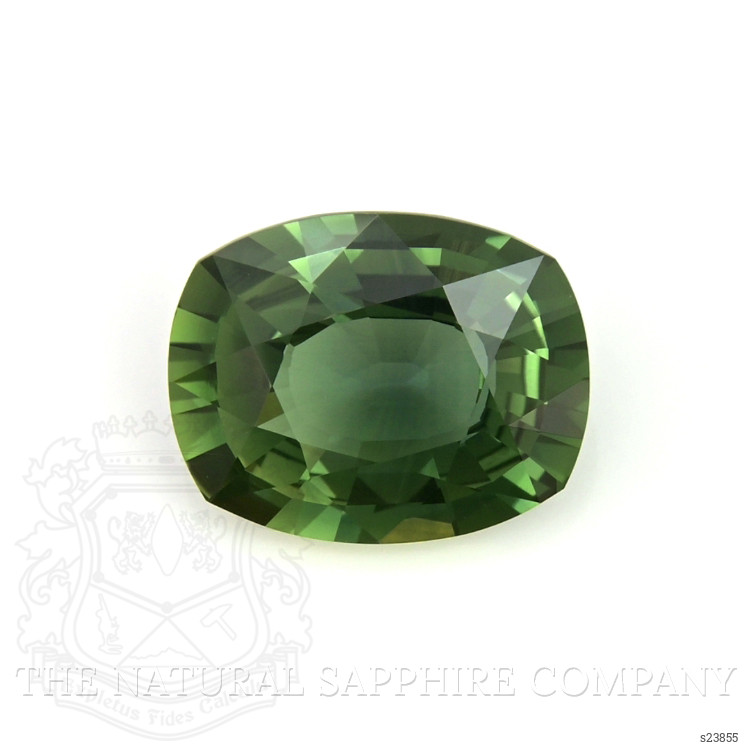 5.09 Ct. Green Sapphire from Ceylon (Sri Lanka)