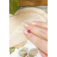 1.24 Ct. Purplish Pink Sapphire from Ceylon (Sri Lanka) Life Style