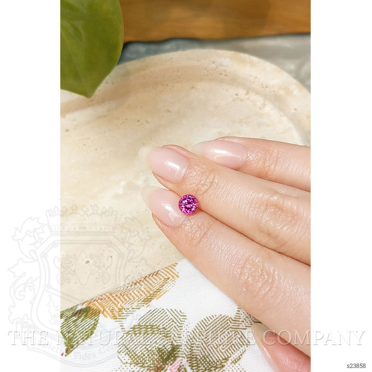 1.24 Ct. Purplish Pink Sapphire from Ceylon (Sri Lanka)