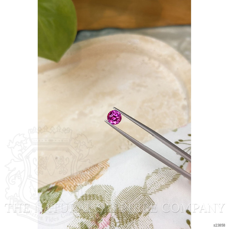 1.24 Ct. Purplish Pink Sapphire from Ceylon (Sri Lanka)