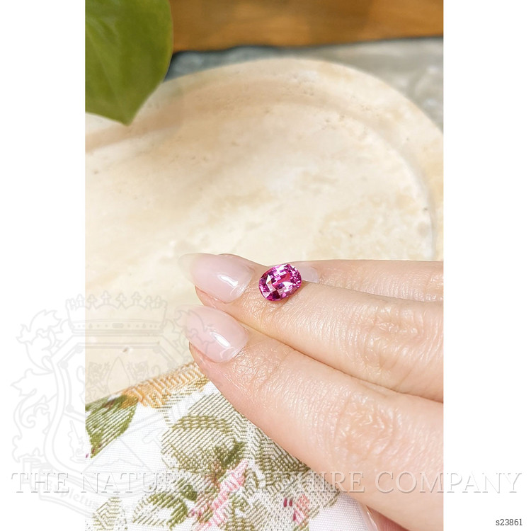 2.02 Ct. Pink Sapphire from Ceylon (Sri Lanka)