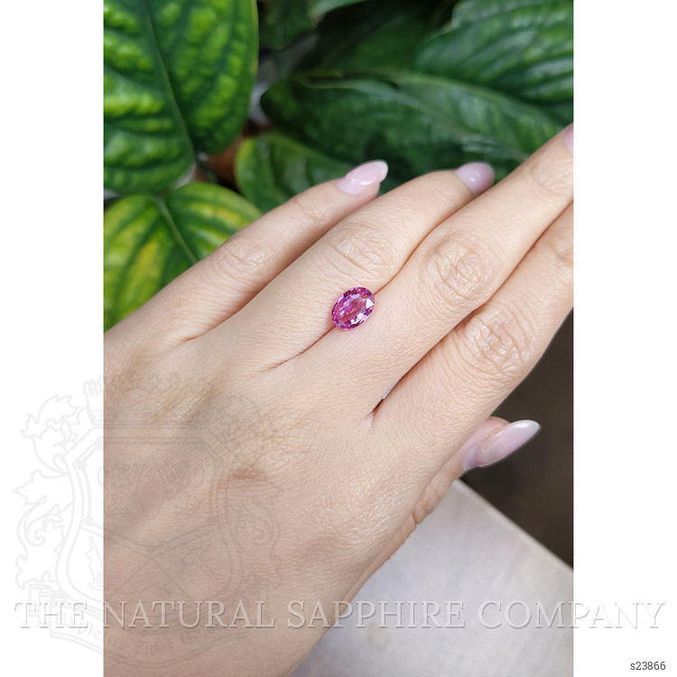 2.02 Ct. Pink Sapphire from Ceylon (Sri Lanka)