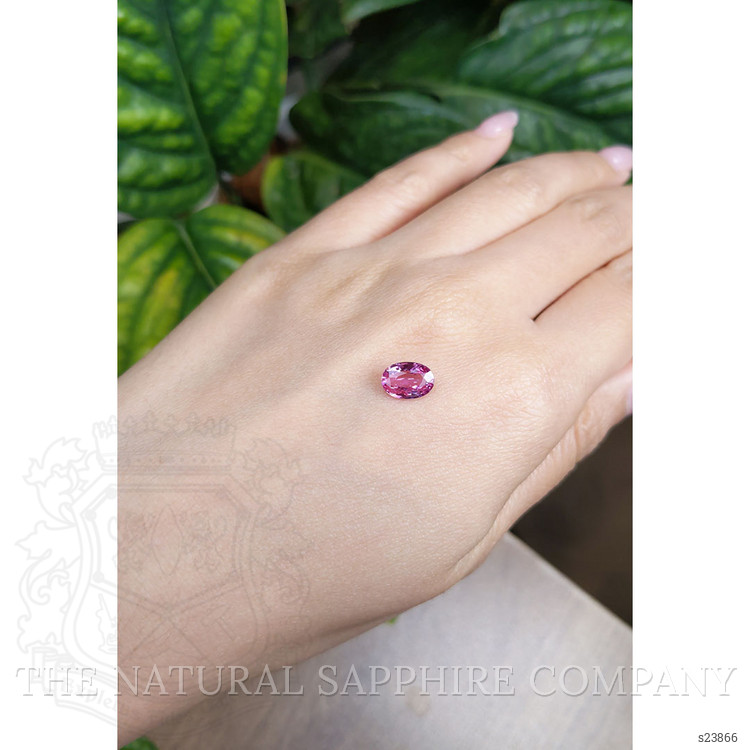2.02 Ct. Pink Sapphire from Ceylon (Sri Lanka)
