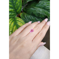 1.12 Ct. Pink Sapphire from Ceylon (Sri Lanka) Life Style