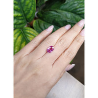 3.08 Ct. Pink Sapphire from Ceylon (Sri Lanka) Life Style