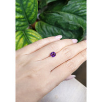 1.60 Ct. Purple Sapphire from Ceylon (Sri Lanka) Life Style