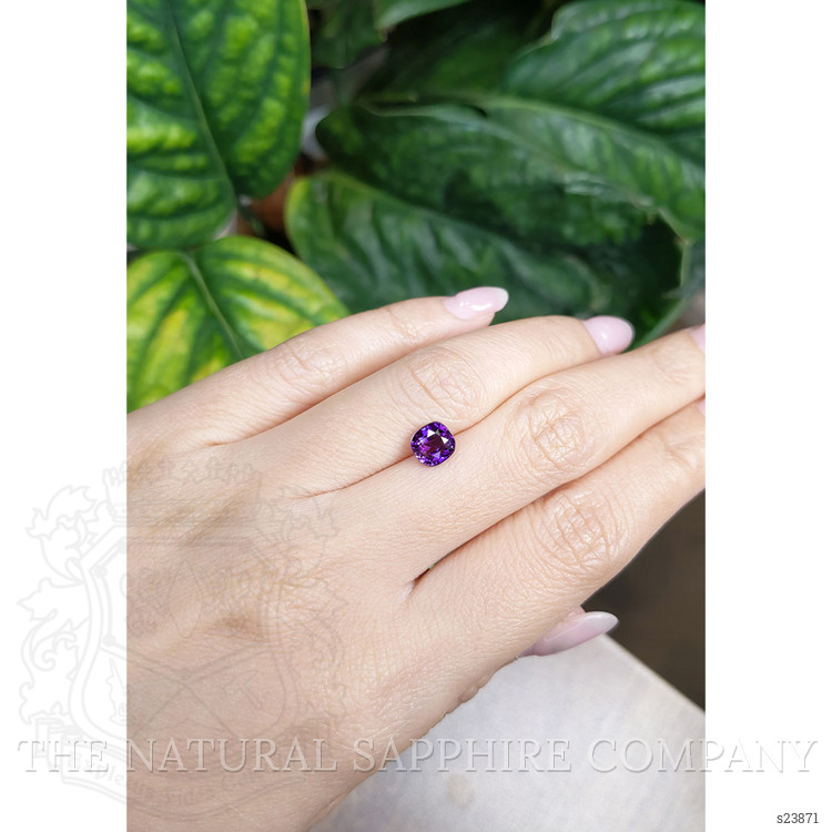 1.60 Ct. Purple Sapphire from Ceylon (Sri Lanka)