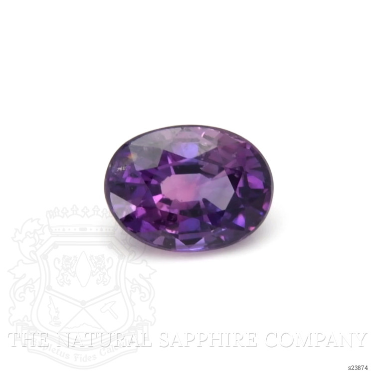 1.12 Ct. Purple Sapphire from Ceylon (Sri Lanka)