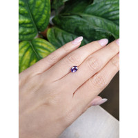 1.12 Ct. Purple Sapphire from Ceylon (Sri Lanka) Life Style