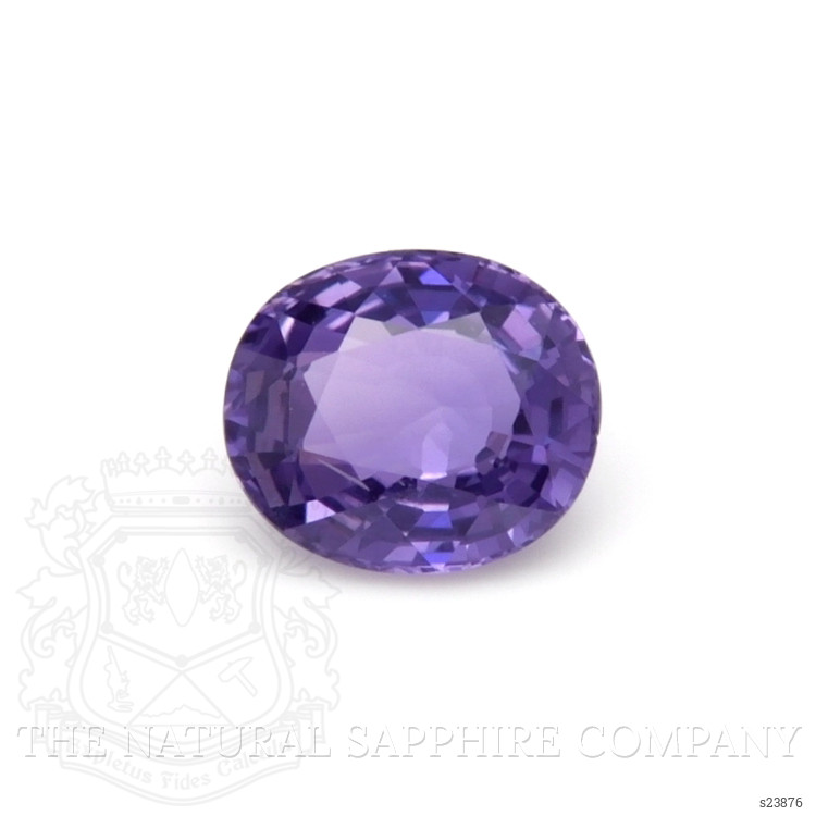 0.81 Ct. Purple Sapphire from Ceylon (Sri Lanka)