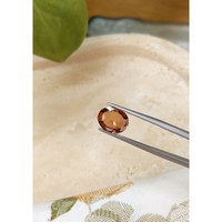 3.77 Ct. Pinkish Brown Sapphire from Ceylon (Sri Lanka) Life Style