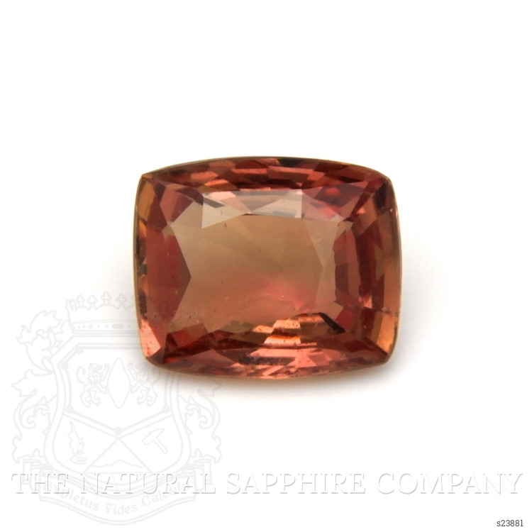 2.73 Ct. Orangish Brown Sapphire from Ceylon (Sri Lanka)