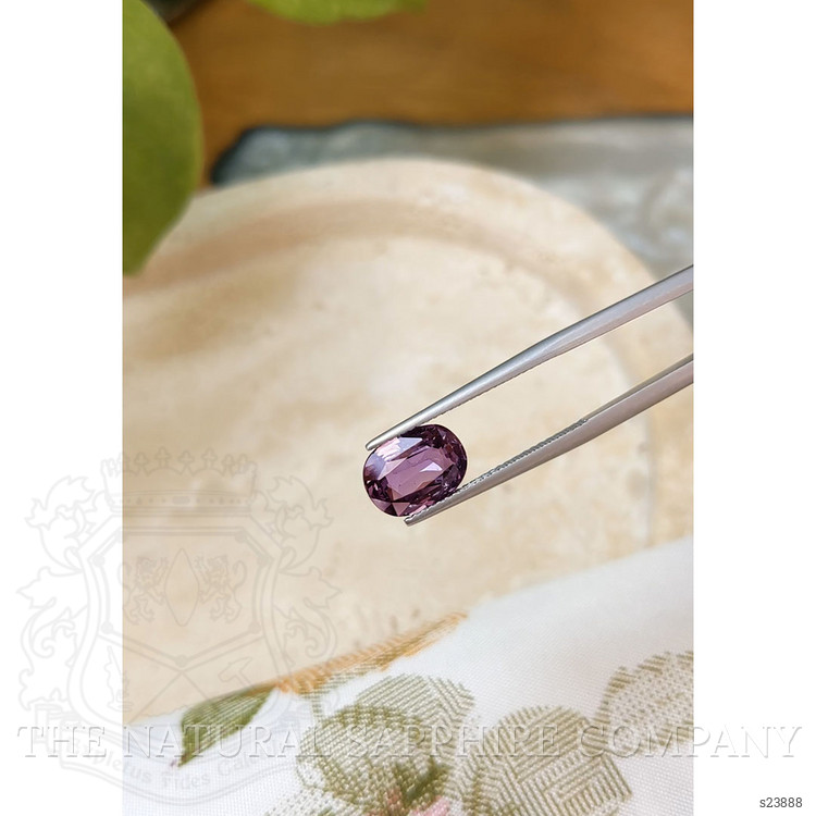 3.06 Ct. Purple Sapphire from Ceylon (Sri Lanka)